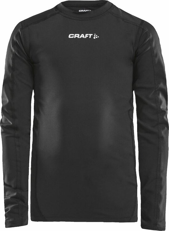 Craft Pro Control Compression Shirt Manches Longues Enfants - Zwart | Taille: 158/164