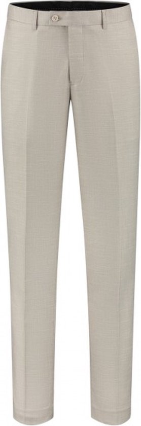GENTS - Pantalon Homme aspect lin sable Taille 54