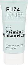 Eliza Jones Face Priming Moisturizer Colour Correct Hyaluronic Acid 50 ml - Vochtinbrengende Primer Kleurcorrectie met Hyaluronzuur