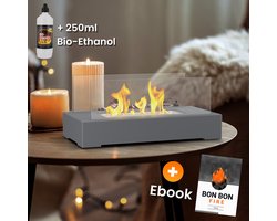 Cheminée de table Bon Bon Fire avec 250 ml de bioéthanol – Bon Bon Goods