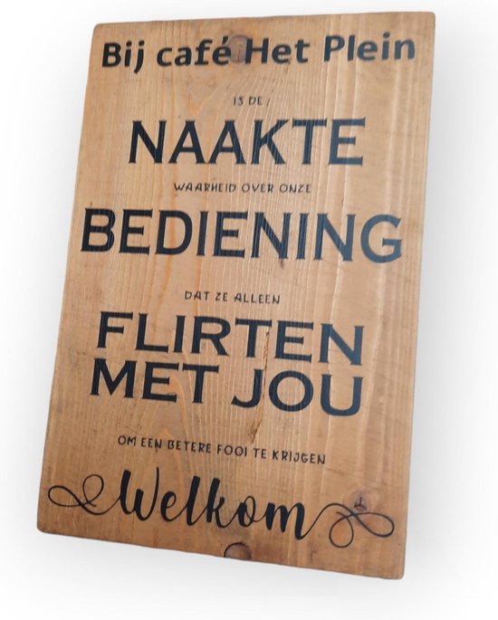Decoratiebord kopen? | bar decoratie bij