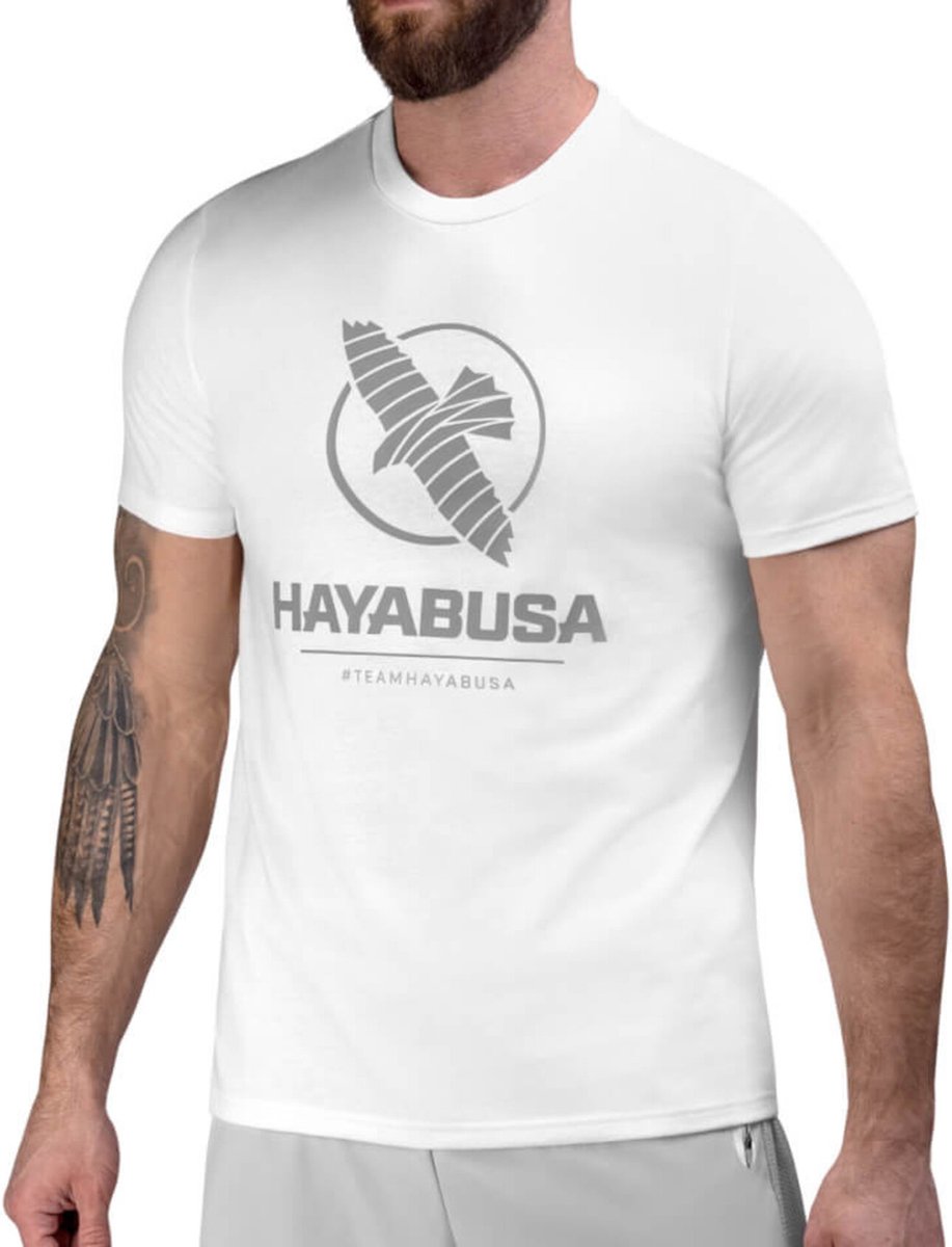 Hayabusa Heren VIP T-Shirt - White - maat M