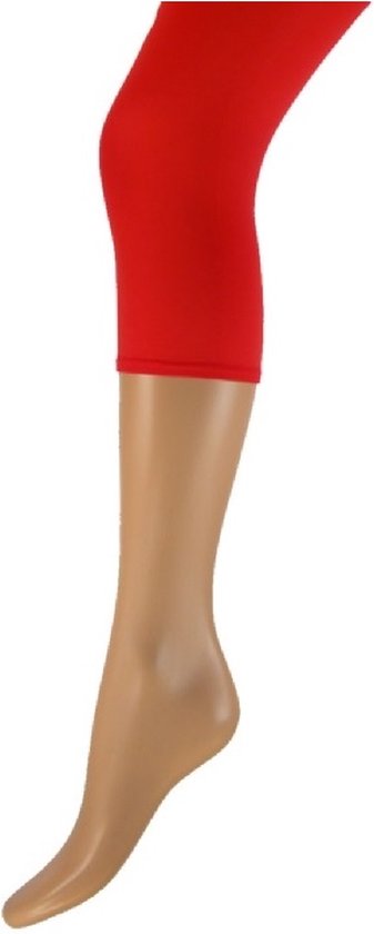 Kinderlegging 60 denier Rood capri 146-152