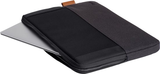 Trust Lisboa - Laptophoes - Laptop sleeve - 13.3 inch - Gerecycled materiaal - Zwart