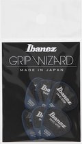 Ibanez PA16MSG-DB Sand Grip Plectrums 0.8mm (Dark Blue) - Plectrum set