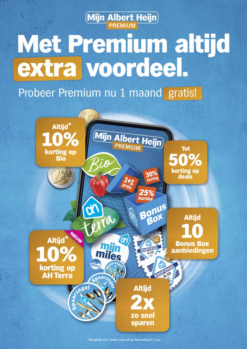 Mijn Albert Heijn Premium op Prijzenvolger.com