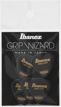 Ibanez PA16XSG-BK Sand Grip Plectrums 1.2mm (Black) - Plectrum set