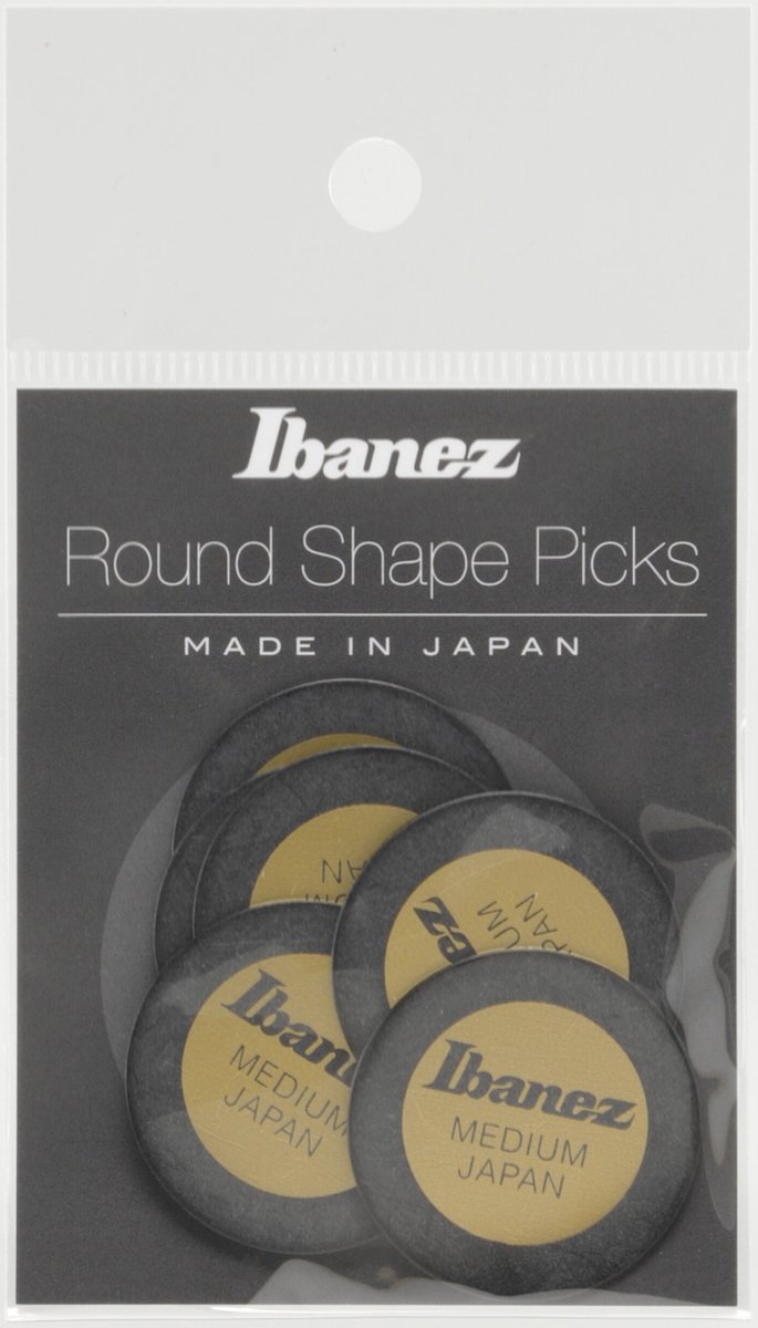 Ibanez - Round Shape - plectrum - 0.80 mm - 6-pack