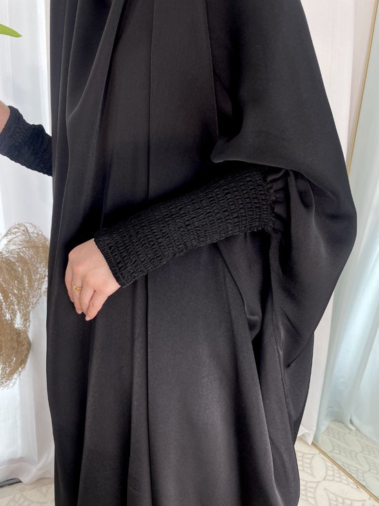 Nivard Vêtements de prière Femmes - Abaya - Vêtements islamiques - Khimar - Jilbab - Femme - Alhamdulillah - Vert clair