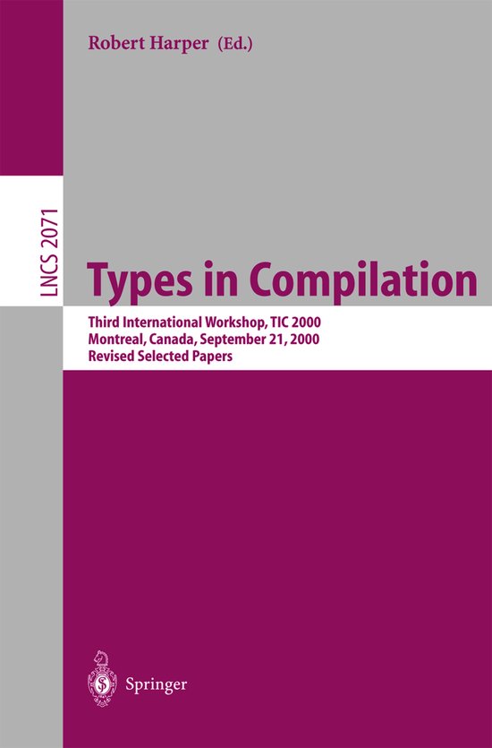 Types in Compilation - cover