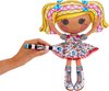 Lalaloopsy pop Color me - Zelf in kleuren - Mode poppen - Poppen - Uit wasbaar stift