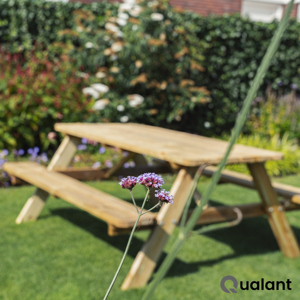 Picknicktafel DeLuxe | Geïmpregneerd | 180 cm | Tuintafel 6 personen thumbnail 7
