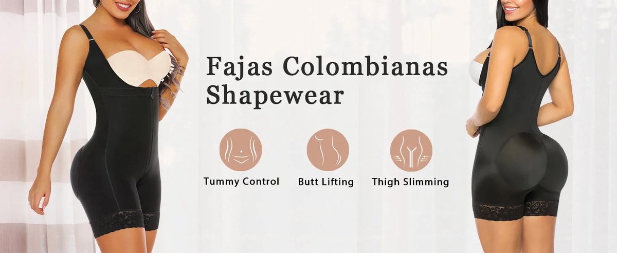 Faja bodyshapewear Butt Lift en Platte Buik Bbl effect