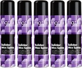 Matrix Builder Wax Spray – Styling wax voor textuur en body – voordeelverpakking - 5 x 250 ml