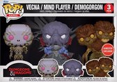Funko Pop! Dungeons & Dragons - Vecna, Mind Flayer & Demogorgon Exclusive