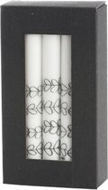 Rustik Lys - dinerkaars - stearine kaars - by Kimmi - 10 kaarsen - klimop - Ø2,2x19 cm