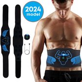 YUGN EMS Trainer Belt - Stimulateur Musculaire électronique - Entraîneur Musculaire Abdominal - Ceinture d'entraînement - Astuce Cadeau