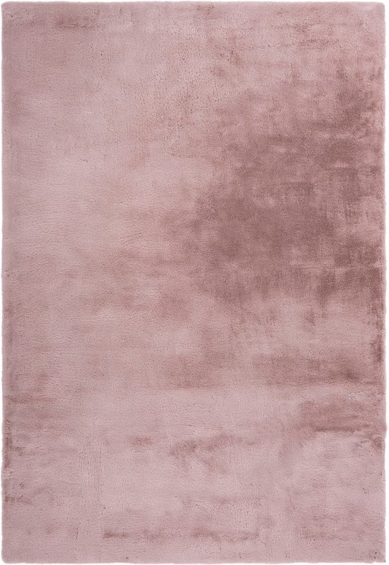 Emotion | Hoogpolig Vloerkleed | Pastel Pink | Hoogwaardige Kwaliteit | 60x110 cm