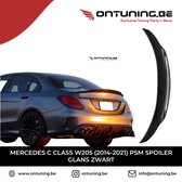 Mercedes C Class W205 (2014-2021) PSM Spoiler Glans Zwart