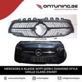 Mercedes A Klasse W177 (2018+) Diamond Style Grill Glans Zwart