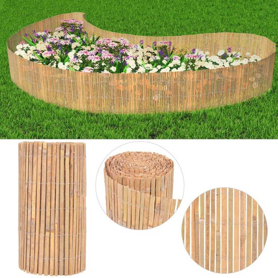 Tuinhek Bamboe 1000x50cm / Tuin omheining Bamboo / Tuinscherm Bamboe /  Bamboe op Rol /... | bol.com