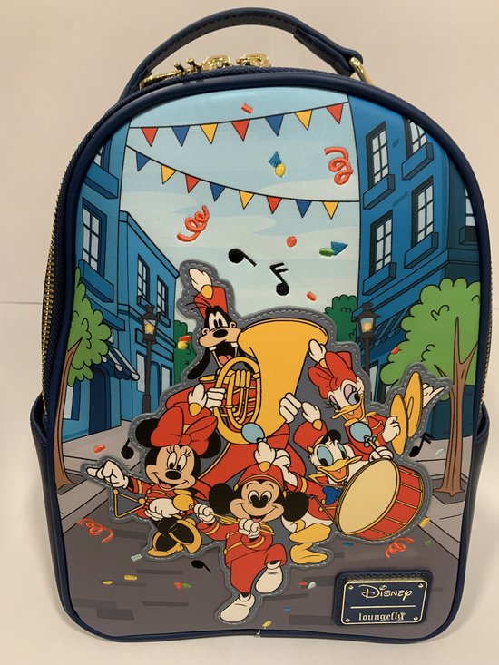Disney Loungefly Mini Backpack Mickey’s Marching Band Exclusive