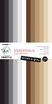 Paperpad Brown & grey- Essentials nr. 135