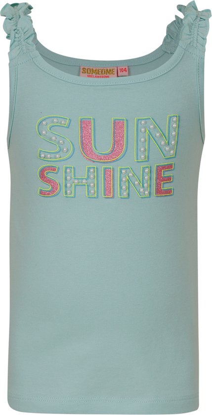 Meisjes top - Imani-SG-01-E - Licht aqua blauw