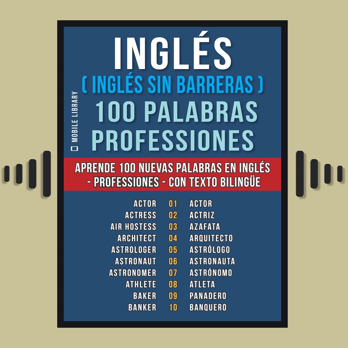 Inglés ( Inglés sin Barreras ) 100 Palabras - Professiones, Mobile ...