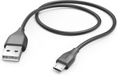 Hama USB-laadkabel - USB-A naar Micro USB - USB naar Micro USB - 1,5 meter - Geschikt voor Smartphone en Tablet - Zwart