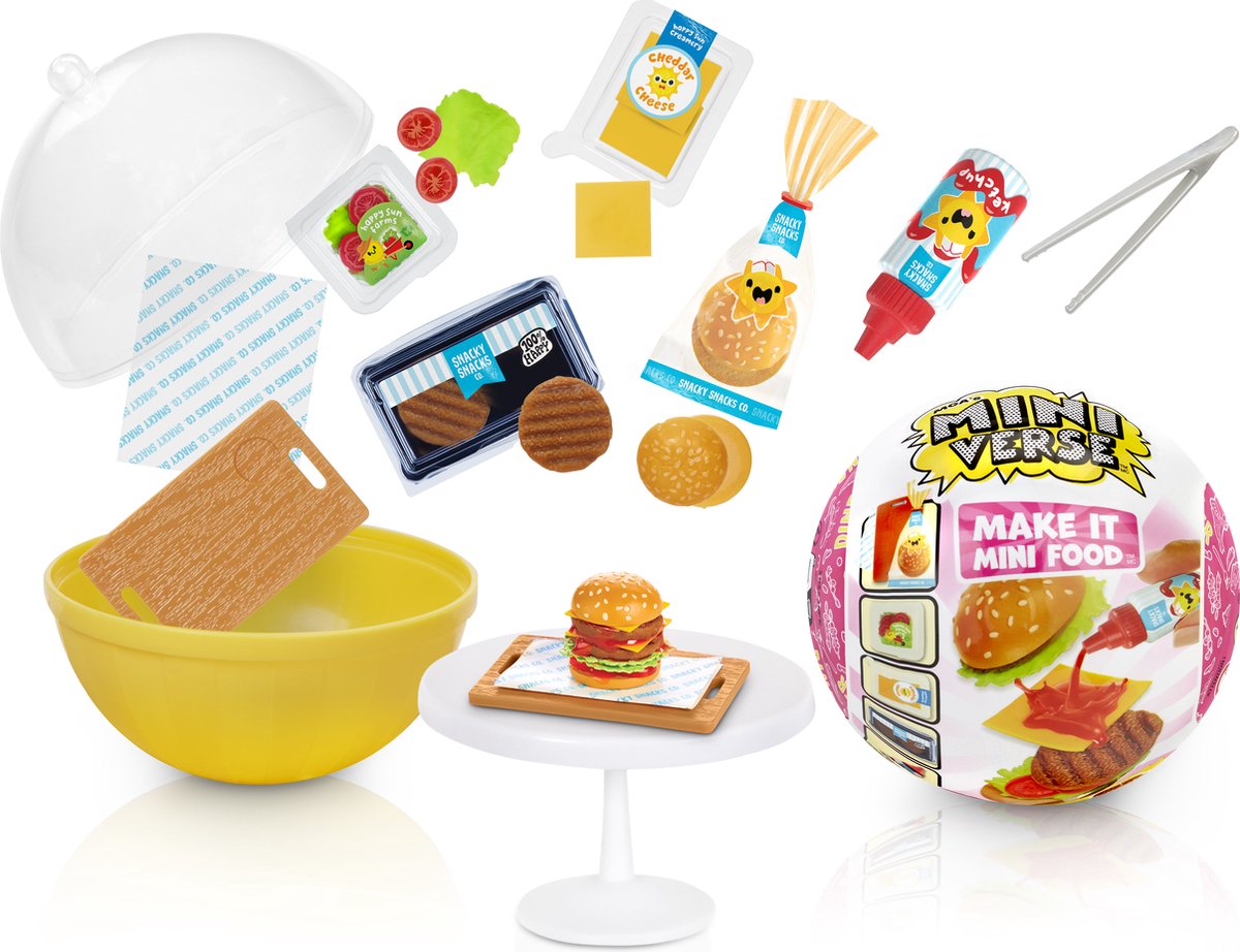 Miniverse Make It Mini foods diner, serie 3