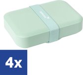 Amuse Lunchbox - Boîte à pain Vert (Pack économique) - 1,5 l - 4 pièces