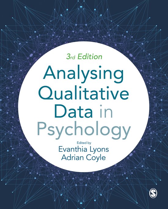 Analysing Qualitative Data in Psychology - cover