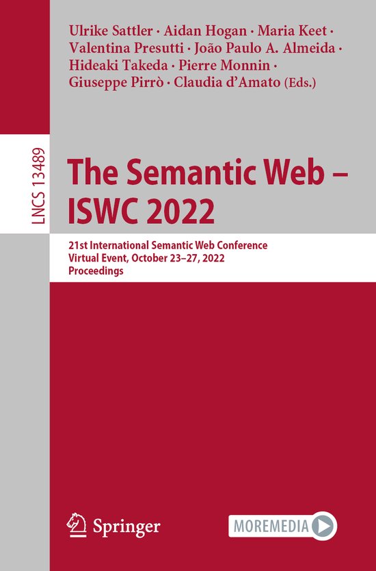 Lecture Notes in Computer Science13489-The Semantic Web –  ... - cover
