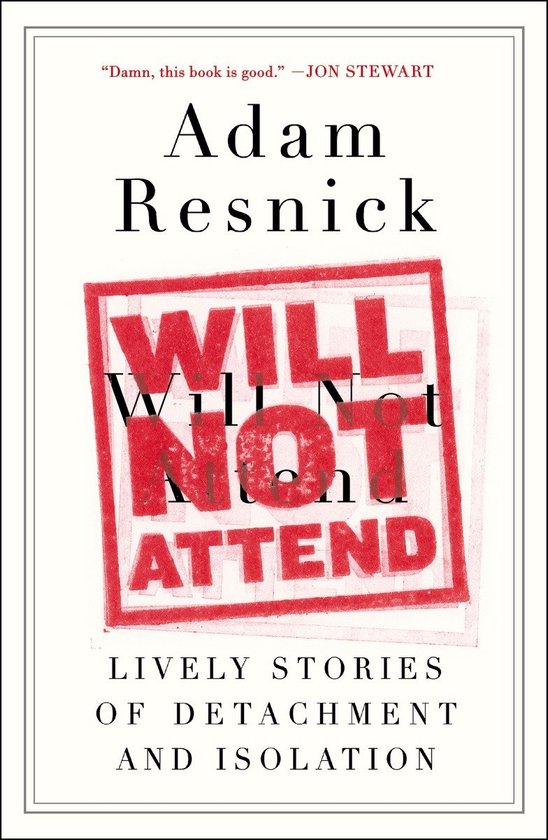Will Not Attend - cover