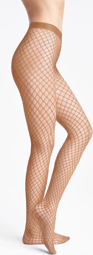 Wolford - Forties Tights - Seamless Net Panty - Honey - S