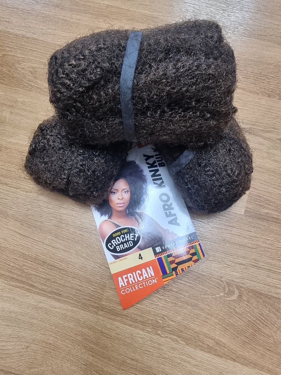 African Collection Afro Kinky Bulk 12" #4