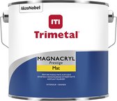 Trimetal Magnacryl Prestige Mat - Peinture pour les murs Intérieur - 2,5 litres - Wit
