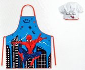 Spiderman Kokssetje Blauw Rood