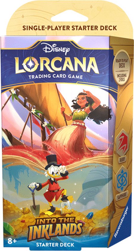 Disney Lorcana: Into the Inklands Starter Deck Pongo en Peter Pan - Disney Lorcana