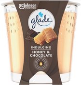Glade Geurkaars - Indulging Honey & Chocolate 129 gr