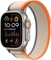 Origineel Apple Watch 1-9/SE/Ultra 49/45/44/42 Bandje Trail S/M Oranje
