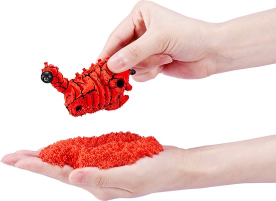 ROBO ALIVE Volcano Dino Fossil Find - Kit Fouille Dinosaure Robotique T-Rex, Sons Et Lumières - Jouet STEM