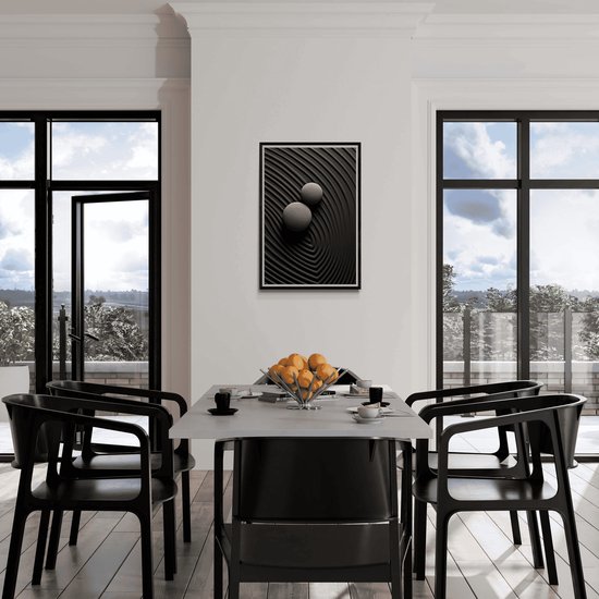 Affiche Pierres | Feng shui Poster | Esthétique Affiche | Affiche Nature | Affiches de Yoga | 61x91cm | Décoration murale | Affiche murale | CW | Décoration de chambre esthétique | Convient pour l'encadrement