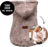 Bykay - Draagdoeken - Cover - Teddy Taupe - Winter edition