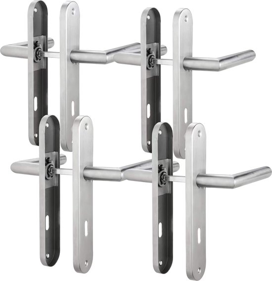 JUVA Design deurklink, roestvrij staal, deurbeslag, deurknop