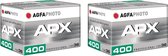 Pack 2 x AGFAPHOTO APX 400 PROF 135-36
