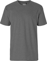 2 Pack Fairtrade Unisex Classic T-Shirt met korte mouwen Dark Heather - L