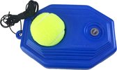 Tennis Trainer Set - Tennisbal met Elastiek - Swingball - Tennispaal - Blauw