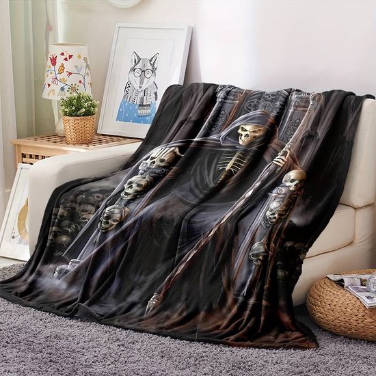 Heimtexland® super soffice flanella coperta morbida coperta soggiorno